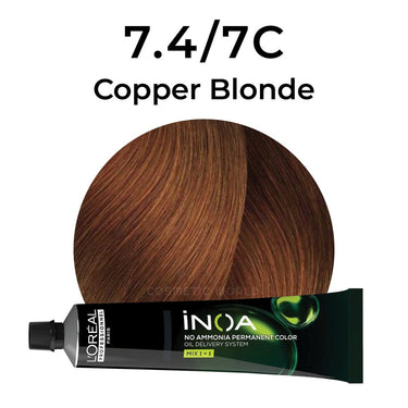 L'OREAL - INOA_iNOA 7.4/7C Copper Blonde_Cosmetic World